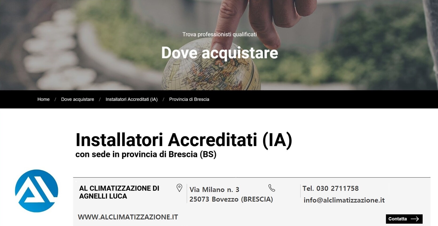 ia installatori accreditati mitsubishi brescia